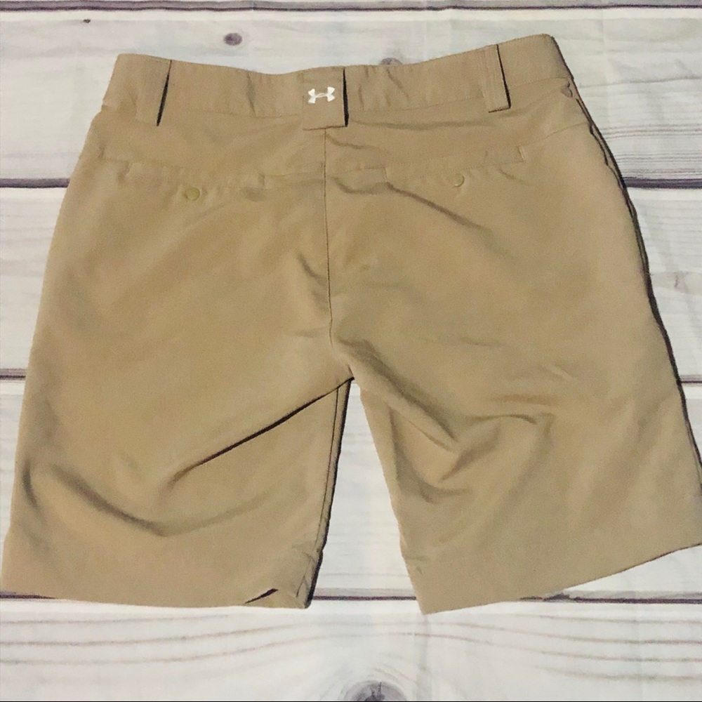 Under Armour Tan Athletic Shorts